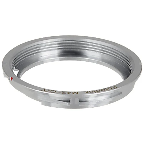 Fotodiox Lens Adapter - Compatible with M42 Screw Mount SLR Lenses to Contax / Yashica Body (C/Y, CY) Mount SLR Cameras