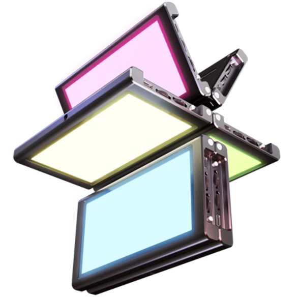 Falcon Eyes RGB LED Light PockeLite F7 Foldable