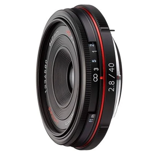 Pentax 40mm f/2.8 Limited Black HD DA