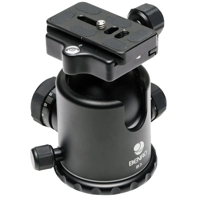Benro B3 Ball Head with PU-60 Quick Release Plate