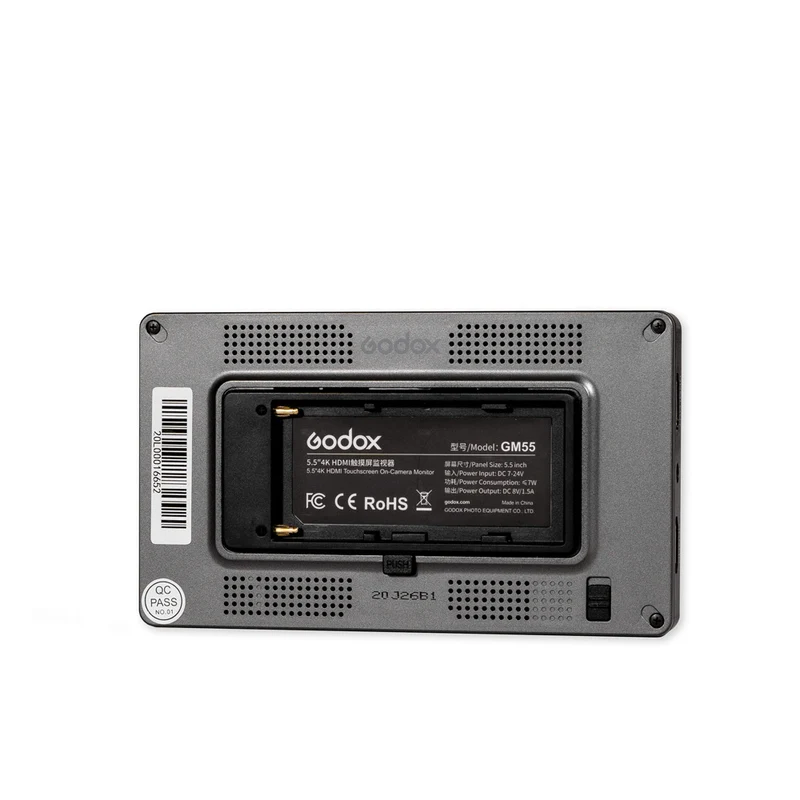 Godox GM55 4K HDMI Touchscreen 5,5 "On-Camera Monitor