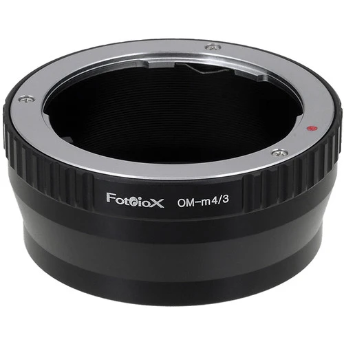 Fotodiox Objektiv Mount Adapter - Olympus Zuiko (OM) 35mm SLR-Objektiv auf Micro Four Thirds (MFT, M4/3) Mount Mirrorless Kamera Gehäuse