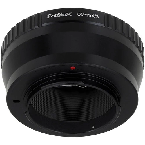 Fotodiox Objektiv Mount Adapter - Olympus Zuiko (OM) 35mm SLR-Objektiv auf Micro Four Thirds (MFT, M4/3) Mount Mirrorless Kamera Gehäuse
