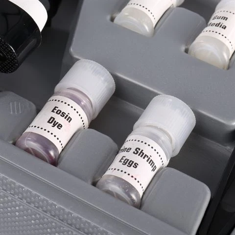 Byomic Beginners Microsope Set 100, 400 and 900x in Case