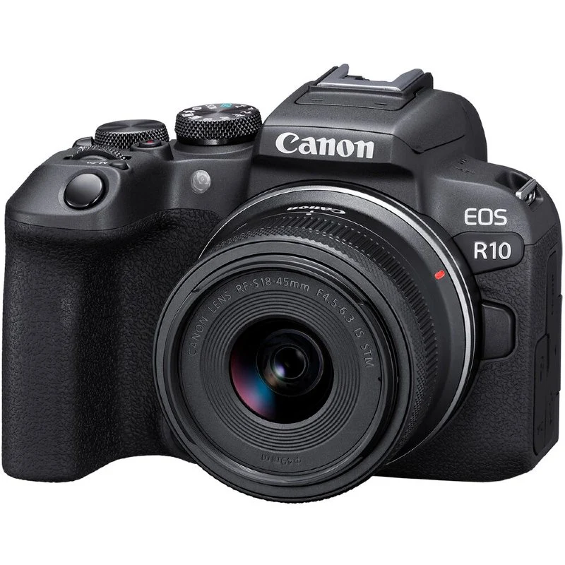 Canon EOS R10 Gehäuse und Canon RF-S 18-45mm f/4.5-6.3 IS STM
