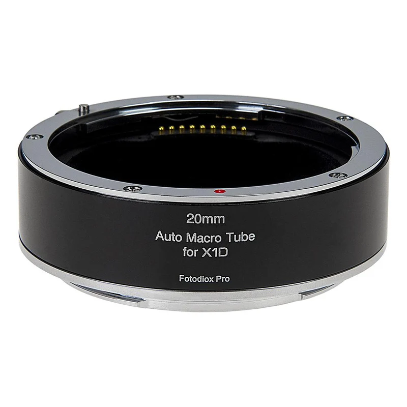 Fotodiox Pro Automatic Macro Extension Tube, 20mm Section - for Hasselblad XCD Mount Mirrorless Digital Cameras for Extreme Close-up Photography