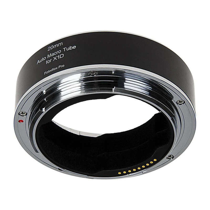 Fotodiox Pro Automatic Macro Extension Tube, 20mm Section - for Hasselblad XCD Mount Mirrorless Digital Cameras for Extreme Close-up Photography