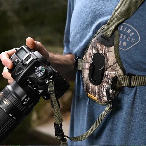 Cotton Carrier Skout G2 Sling Style Harness for 1 Camera Camouflage