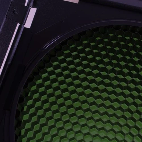 StudioKing Ventilset SK-BD18 mit Farbfiltern und Honeycomb