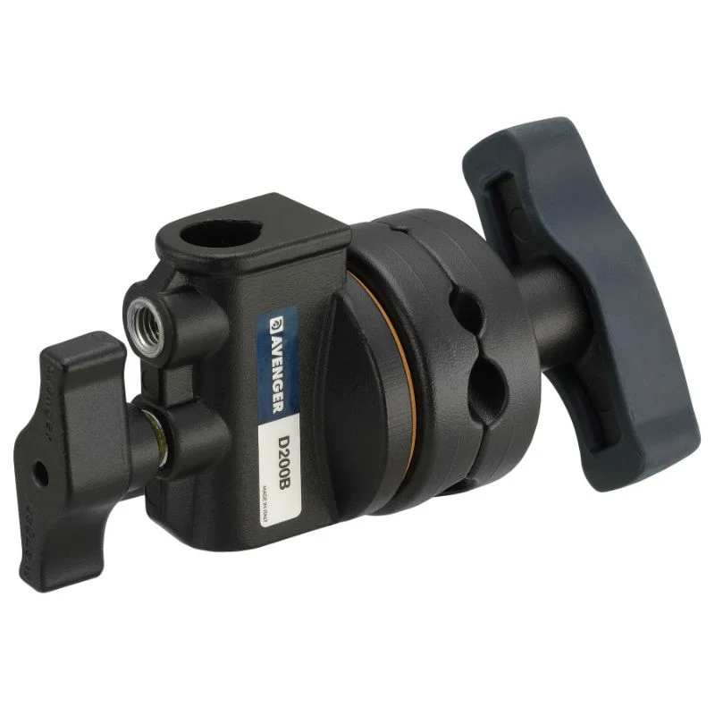 Manfrotto D200B 2 1/2 Griff Head Black