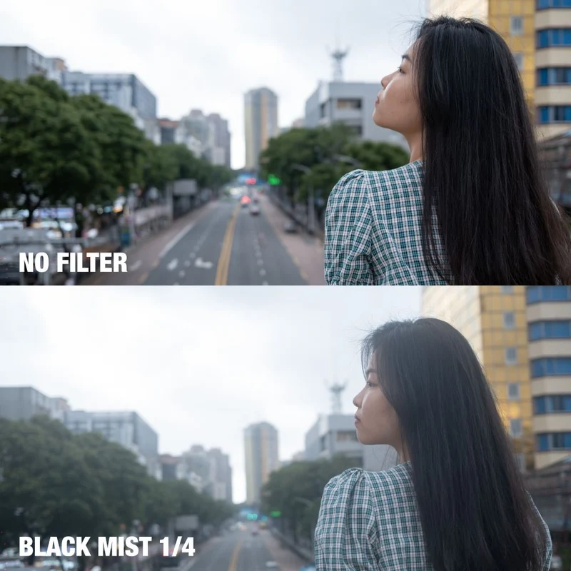 NiSi Fuji X100 Serie Black Mist 1/4 Silber