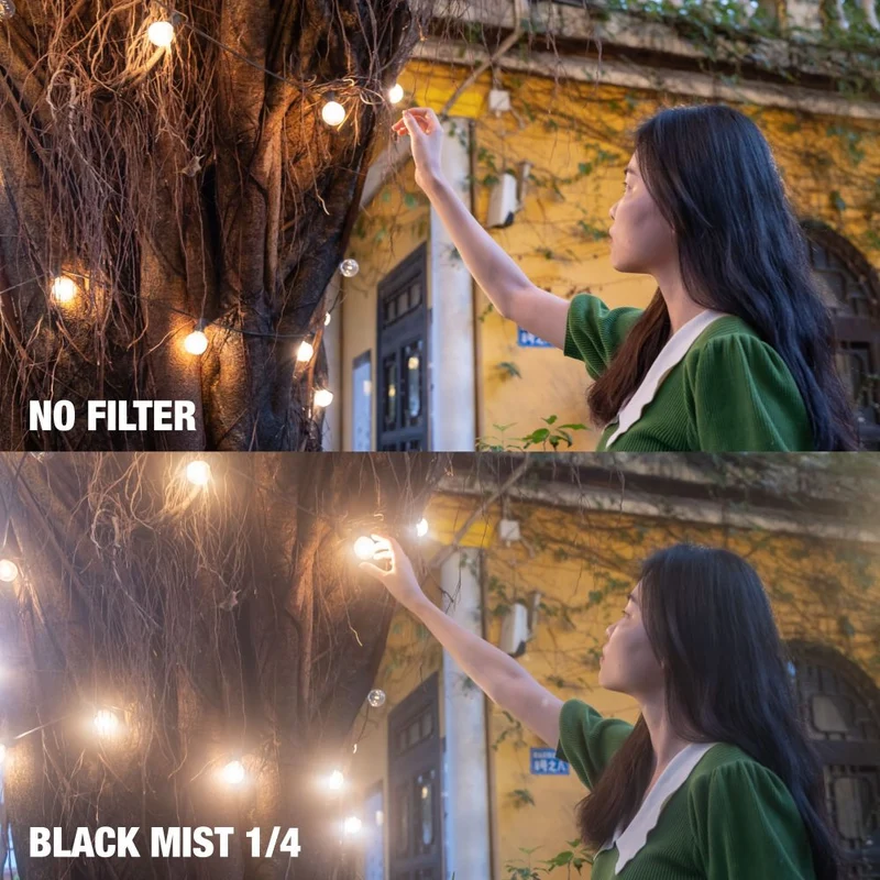 NiSi Fuji X100 Serie Black Mist 1/4 Silber