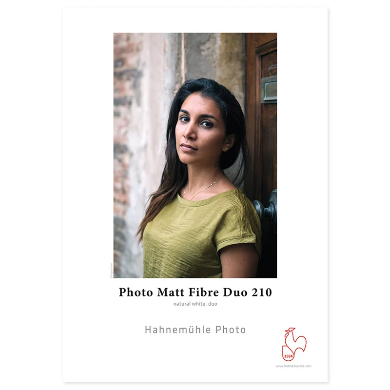 Hahnemuhle Photo Matte Fibre Duo 210gsm A2 Box 25 Sheets