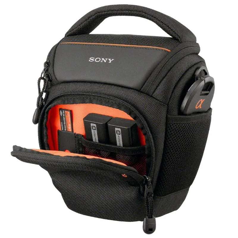 Sony Soft Carry Case black for Alpha with Lens (LCSAMB.SYH)