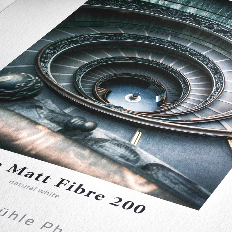 Hahnemuhle Photo Matt Fibre 200g 10x15cm 50 Blatt