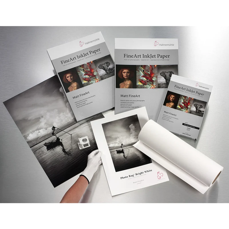 Hahnemühle Photo Rag Bright White A4 25 Blatt