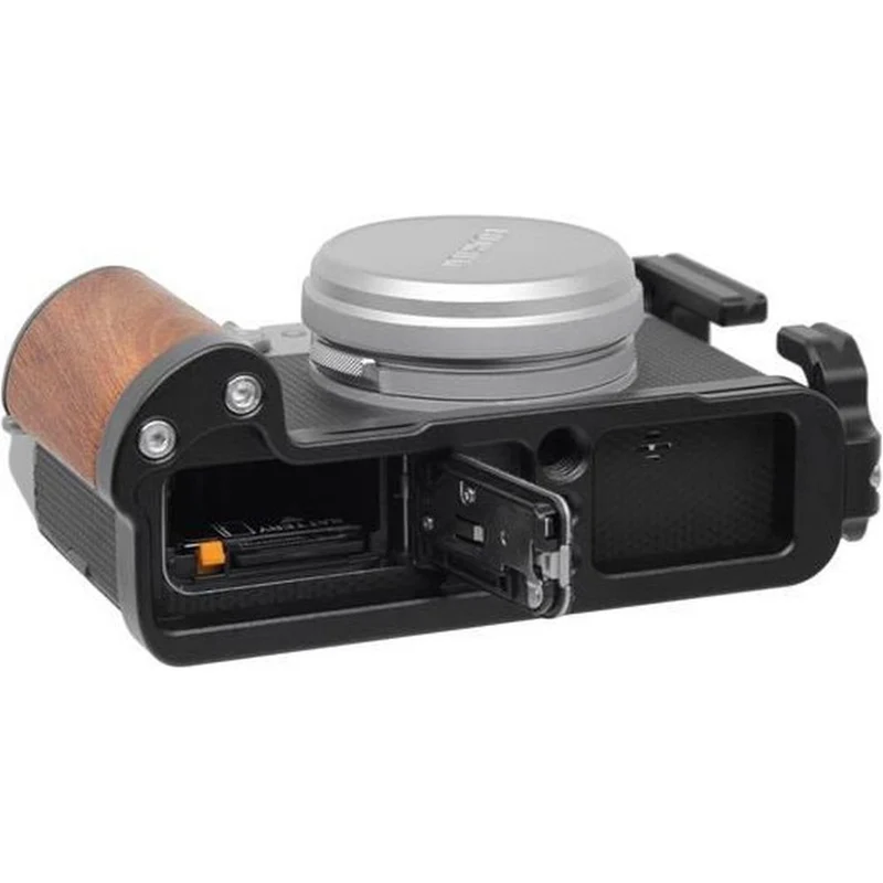 Leofoto LPF-X100V L-Platte mit Griff für Fuji X100V