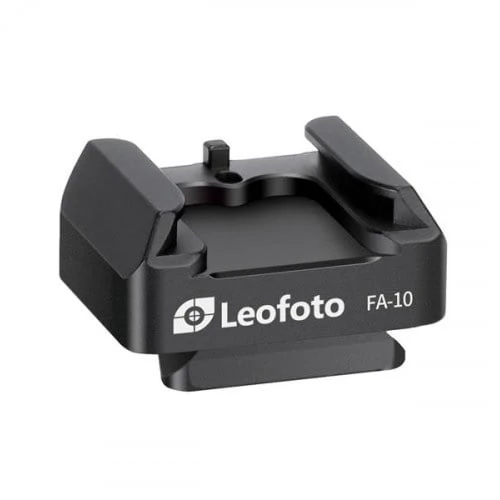 Leofoto FA-15+FA-10 Cold shoe mount with head for FA-10