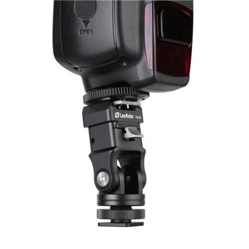 Leofoto FA-15+FA-10 Cold shoe mount with head for FA-10