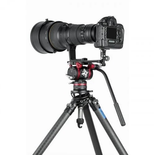 Leofoto Summit 100mm Nivellierbasis + Plattform lang mit Haken