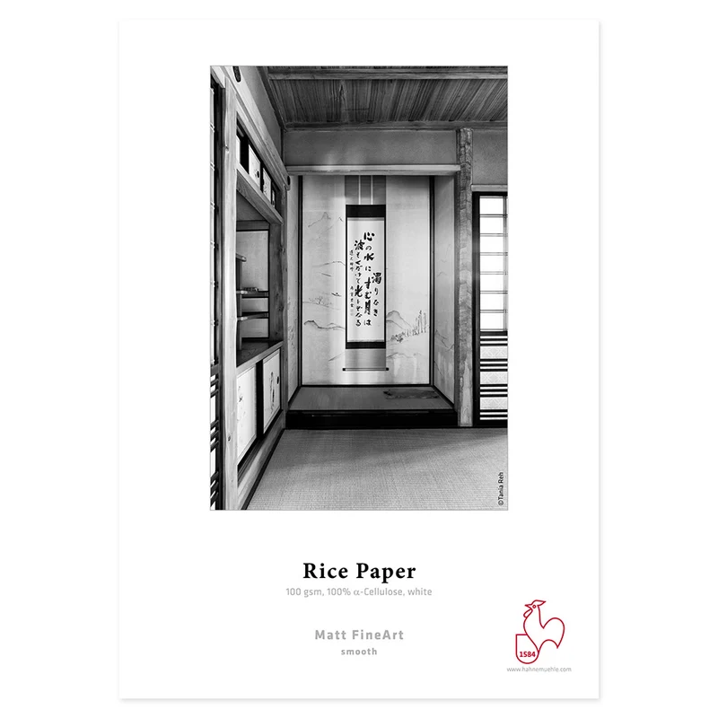Hahnemuhle rice paper 100 gsm A4 Box 25 sheets