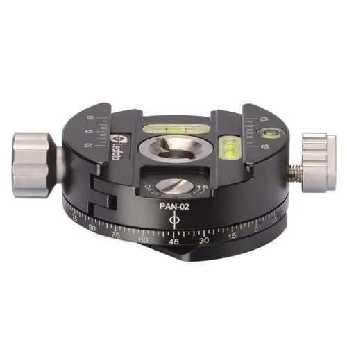 Leofoto PAN-02 + QP70 Quick-Release Clamp
