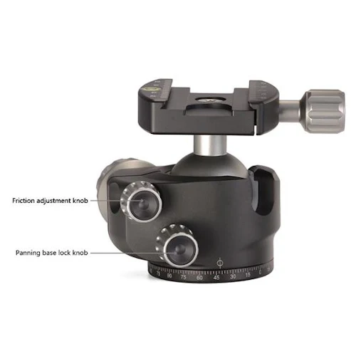Leofoto LH-40 Ball Head with QP-70 Quick Release Plate