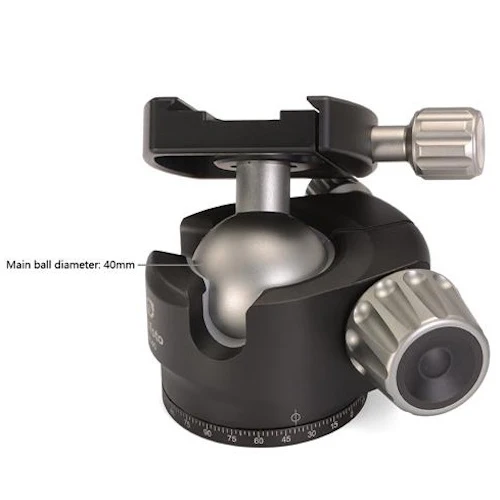 Leofoto LH-40 Ball Head with QP-70 Quick Release Plate