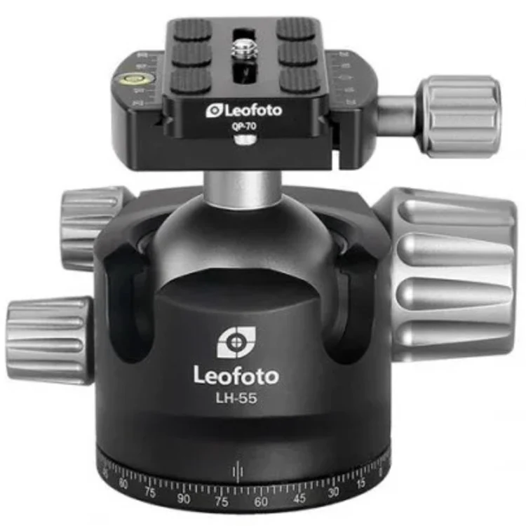 Leofoto LH-55 + QP-70 Kugelkopf
