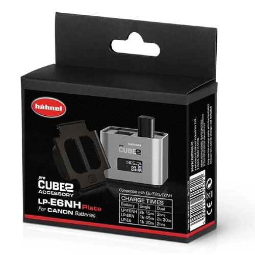 Hähnel ProCube2 accuplaat - Canon LP-E6
