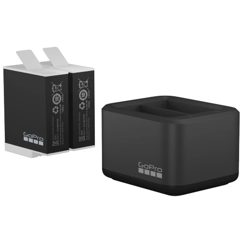 GoPro Dual Battery Charger + 2x Enduro Battery for HERO9/10/11/12