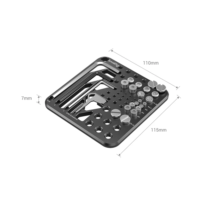 SmallRig Schrauben- und Sechskantschlüssel-Ablageplatte MD3184