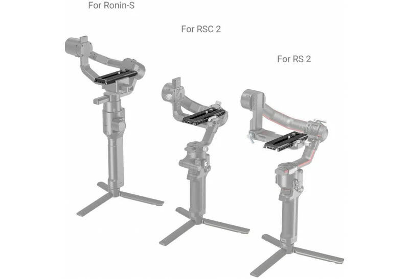SmallRig Manfrotto Quick Release Plate für DJI RS 2/RSC 2/Ronin-S Gimbal 3158