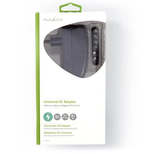 Nedis Universal Power Adapter 9.0-24V DC, 1.0-1.5A, 24W