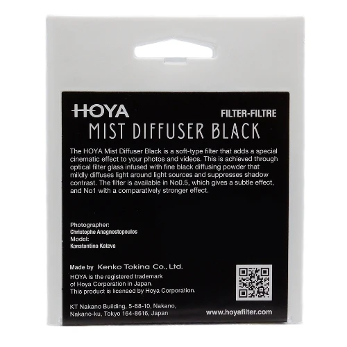 Hoya 82MM Mist Diffuser BK No 0.5