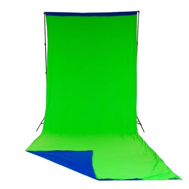 Manfrotto LL LC5887 Chromakey Curtain 300x700cm blue/green Reversible