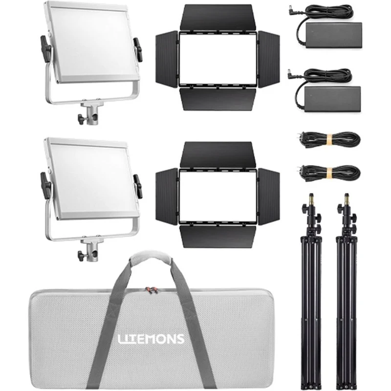 Godox Litemons LP1200Bi Bi color LED light Panel 2 light kit