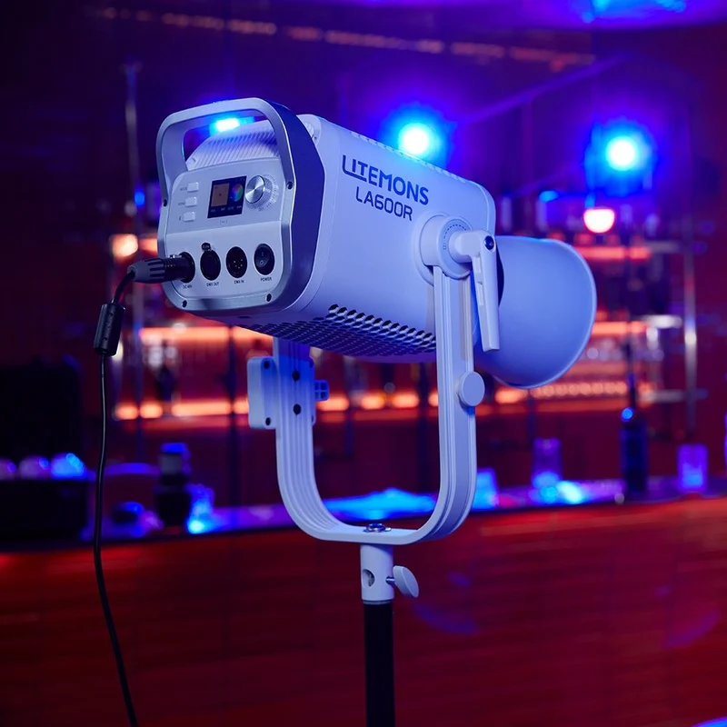Godox Litemons LA600Bi Bi-colour LED Video Light mit Tragetasche (weiß)