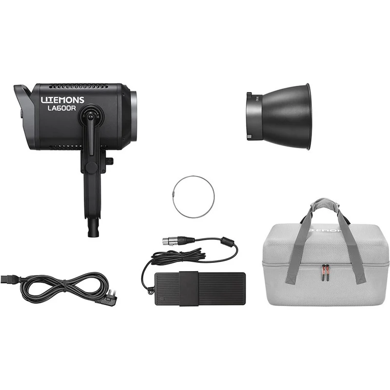 Godox Litemons LA600R RGB LED Video Light with Carry bag (black)