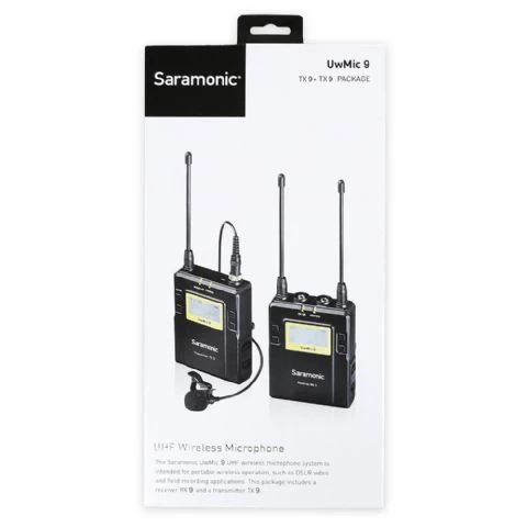 Saramonic UWMIC9 Wireless Microphone Deluxe Kit