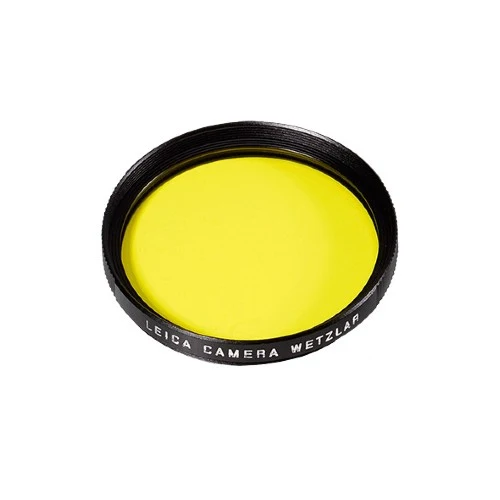Leica 13073 Filter Yellow E49 Schwarz