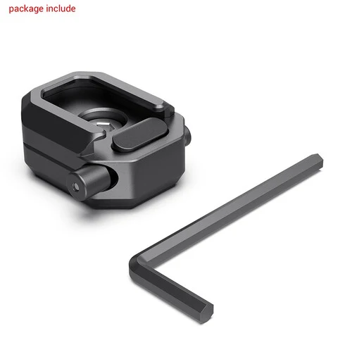 SmallRig 2797 Multifunktionale Cold Shoe Halterung mit Sicherheitsauslöser