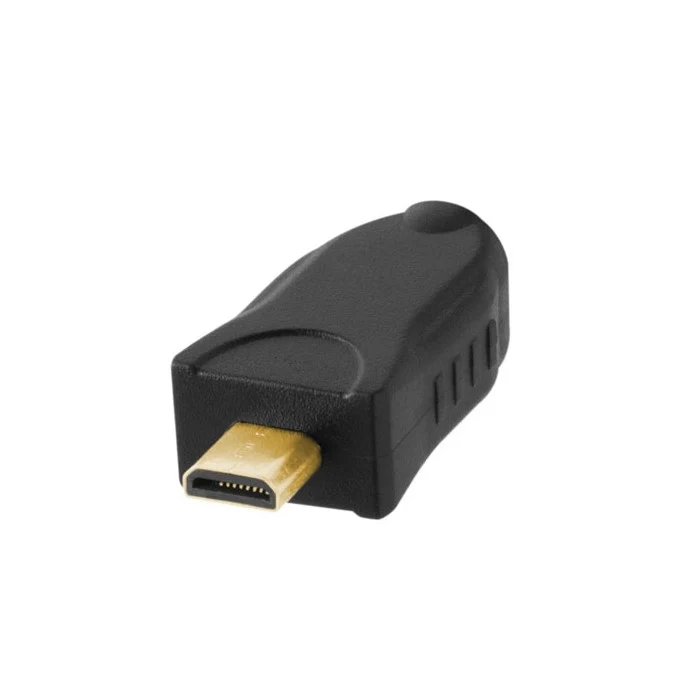Tether Tools TetherPro HDMI-Micro-zu-HDMI-2.0-Kabel, 3 Fuß (1 m), Schwarz
