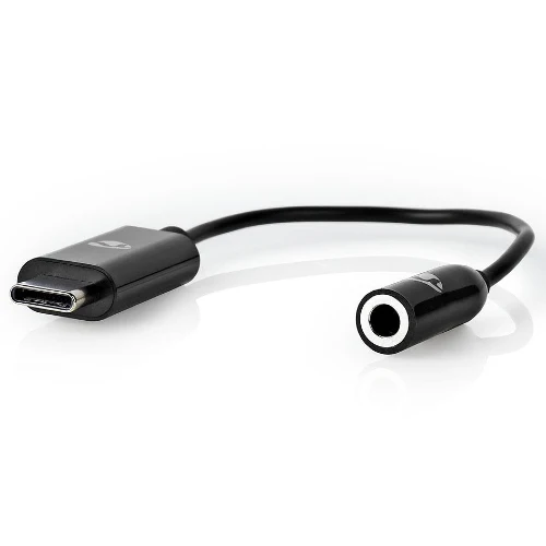 Nedis USB-C-Stecker - 3,5-mm-Buchse 0,15 m schwarz