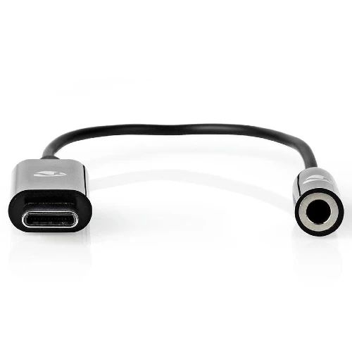 Nedis USB-C-Stecker - 3,5-mm-Buchse 0,15 m schwarz