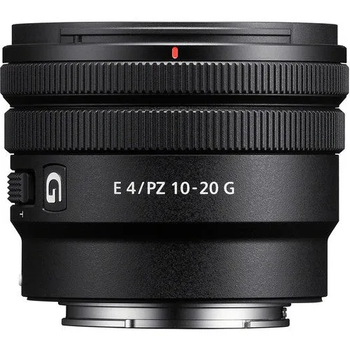 Sony E 10-20mm f/4.0 G PZ