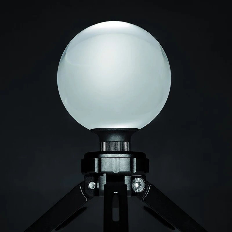 Caruba Stand for lens ball on tripod black small