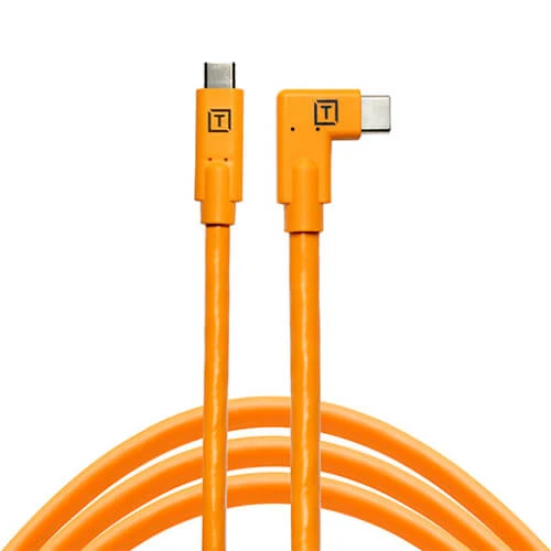 Tether Tools TetherPro USB-C to USB-C Angled - Orange