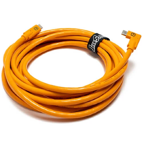 Tether Tools TetherPro USB-C to USB-C Angled - Orange