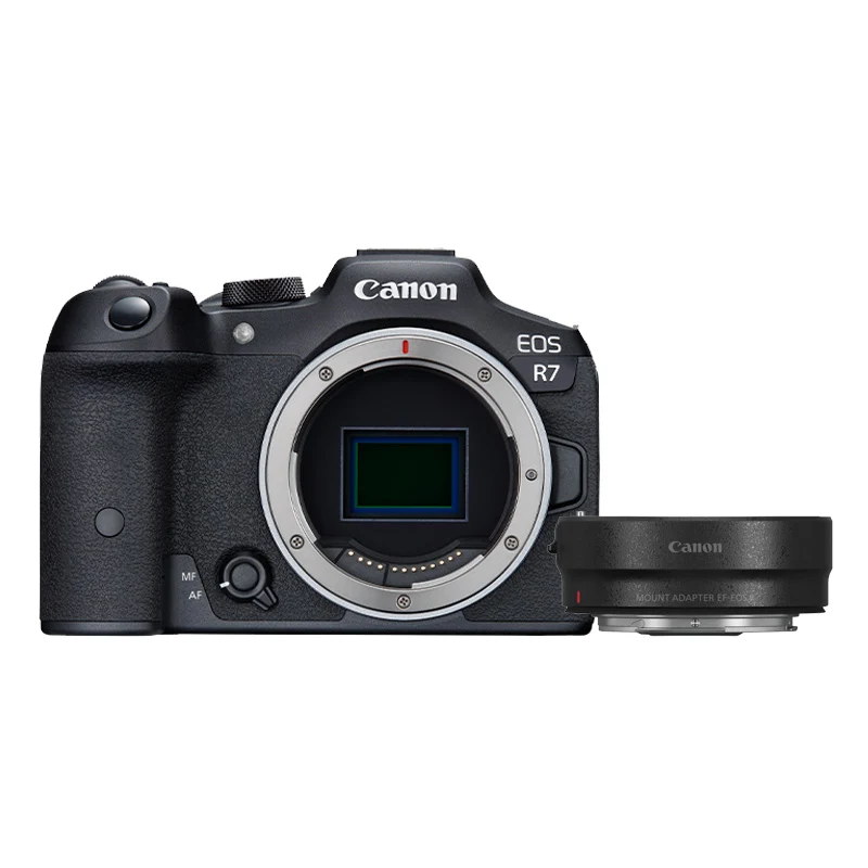 Canon EOS R7 Body + EF - RF Mount adapter